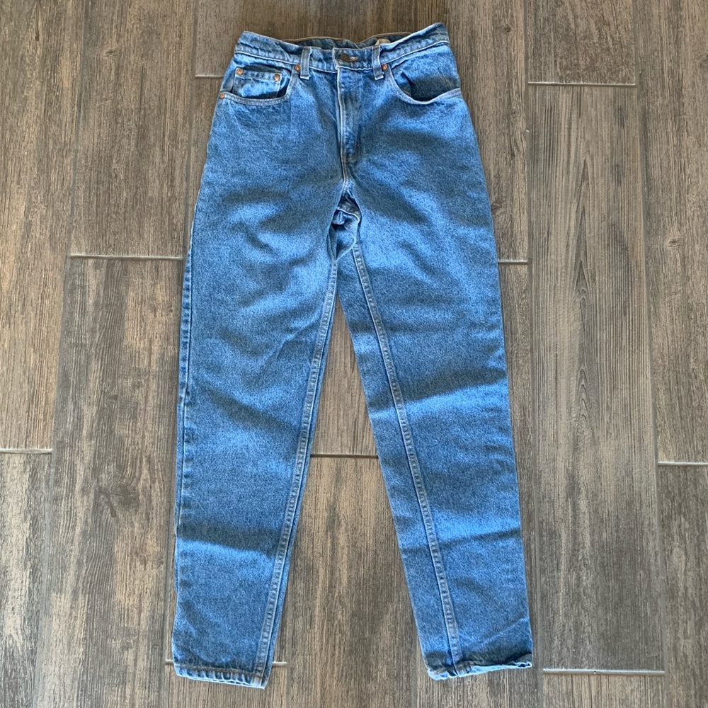 Vtg Levi High Waist Blue Jeans
